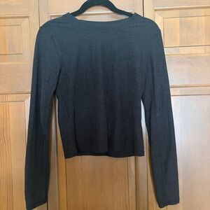 FLX Classic Dark Gray Long Sleeve Tee